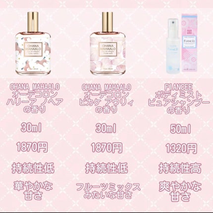 ボディミスト ピュアシャンプーの香り【パッケージリニューアル】/フィアンセ/香水(レディース)を使ったクチコミ(2枚目)