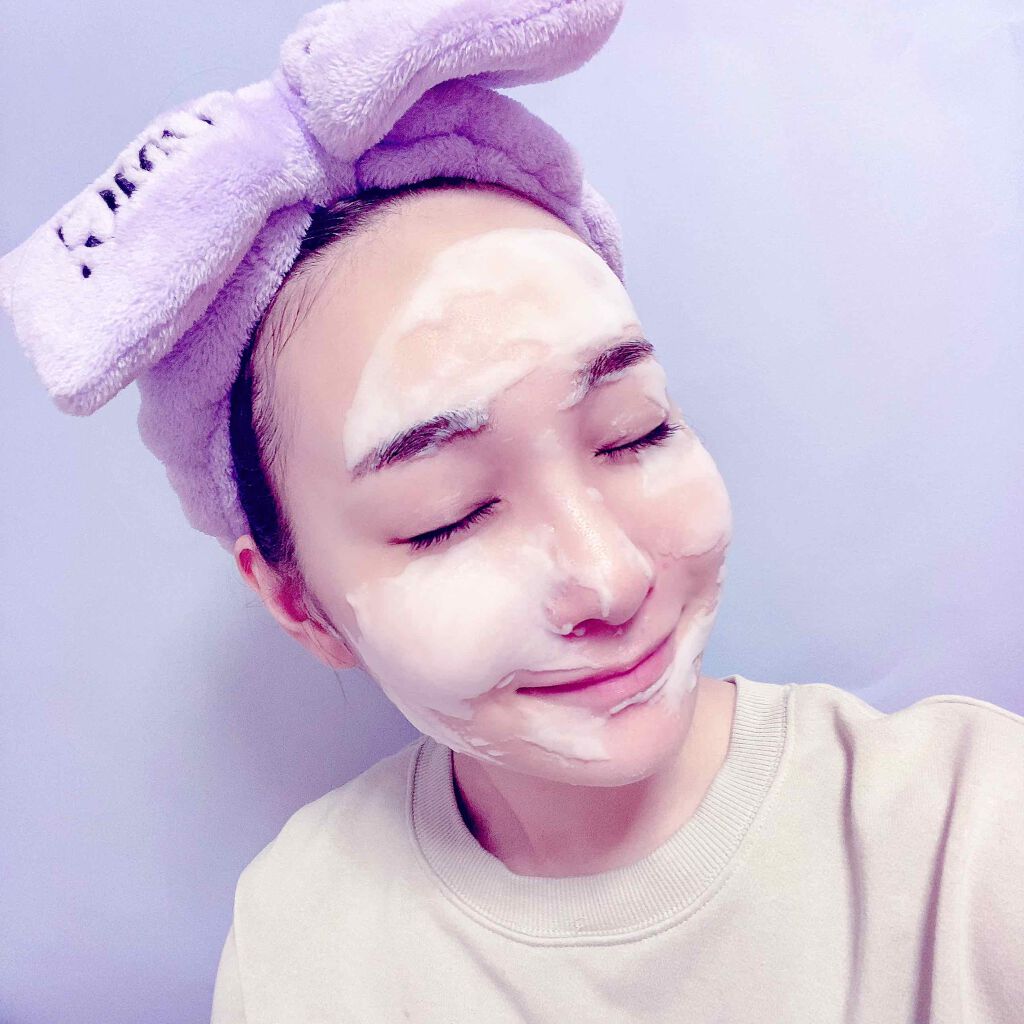 マジックバブルエッセンスパック（ブルー）/BAKER7/洗い流すパック・マスクを使ったクチコミ（3枚目）