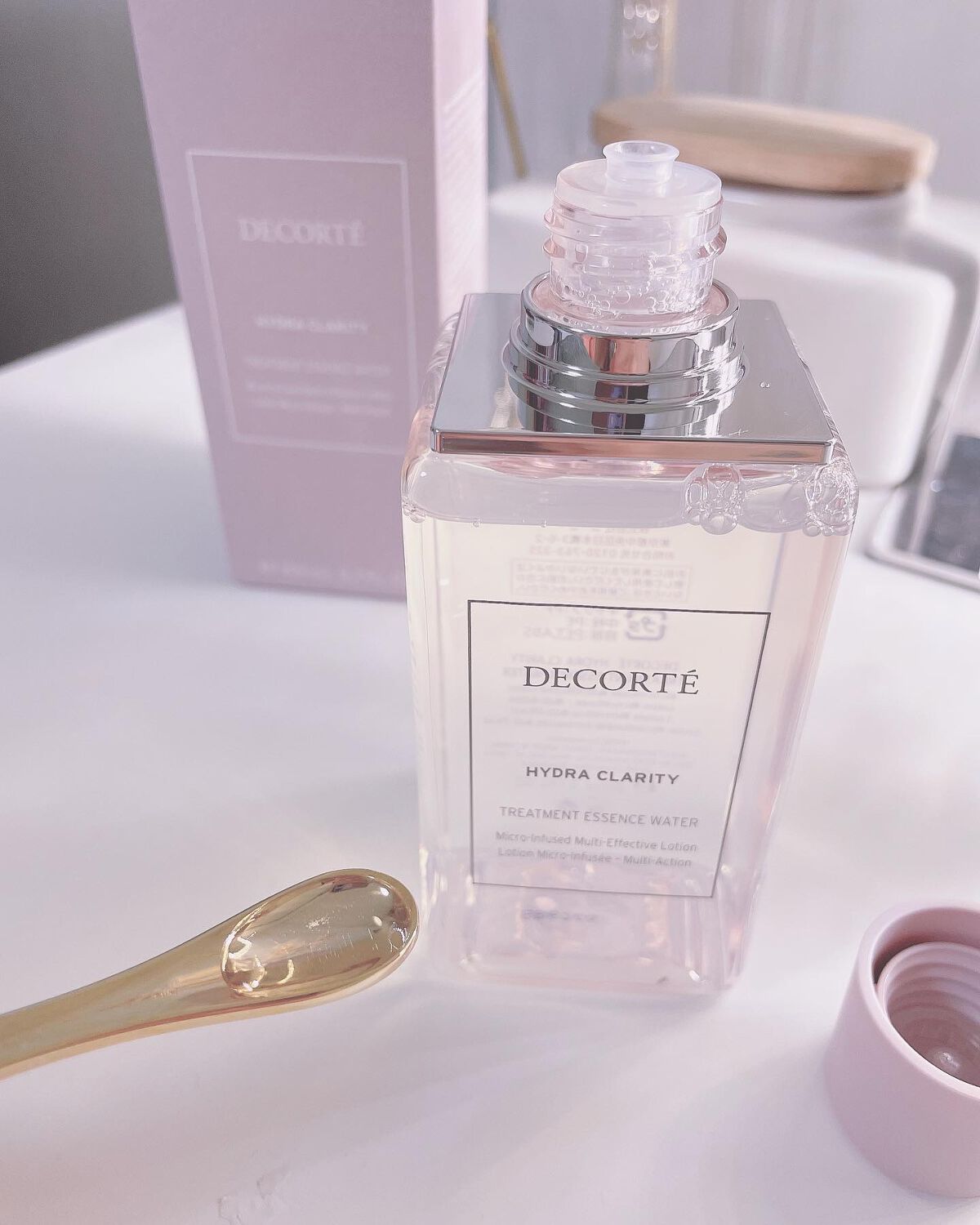 イドラクラリティ 薬用 トリートメント エッセンス ウォーター/DECORTÉ/化粧水を使ったクチコミ(2枚目)