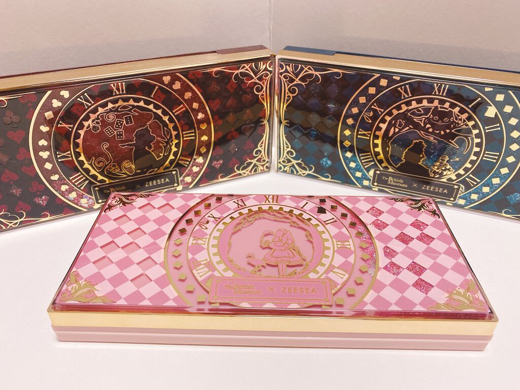 アリスドリームランドシリーズ 12色アイシャドウパレット(ZEESEA×大英博物館)/ZEESEA/アイシャドウパレットを使ったクチコミ(1枚目)