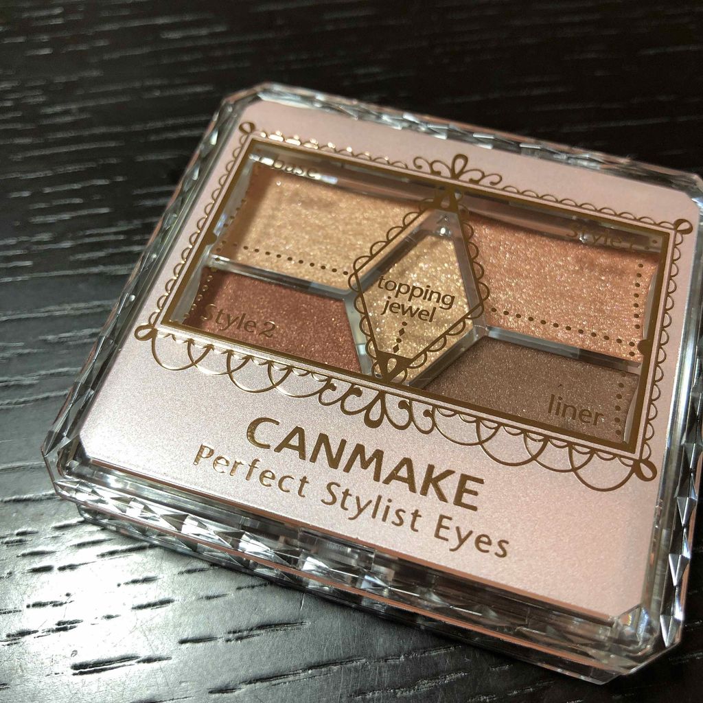 【旧品】パーフェクトスタイリストアイズ/キャンメイク/アイシャドウパレットを使ったクチコミ(1枚目)