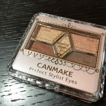 【旧品】パーフェクトスタイリストアイズ/キャンメイク/アイシャドウパレットを使ったクチコミ(1枚目)