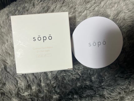 クッションファンデ 01 フェアライト/sopo/クッションファンデーションの画像