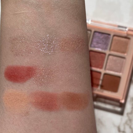 マテリアルカラーパレット/leur charme/アイシャドウパレットを使ったクチコミ(3枚目)