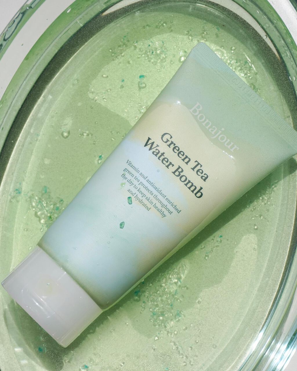 グリーンティーウォーターボム/Bonajour/フェイスクリームを使ったクチコミ(6枚目)