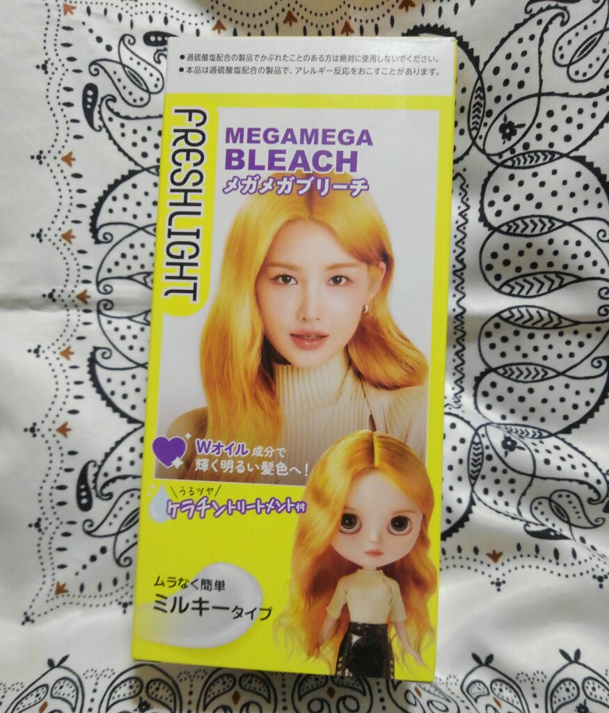 ブリーチ メガメガブリーチ/フレッシュライト/ブリーチ剤を使ったクチコミ（1枚目）