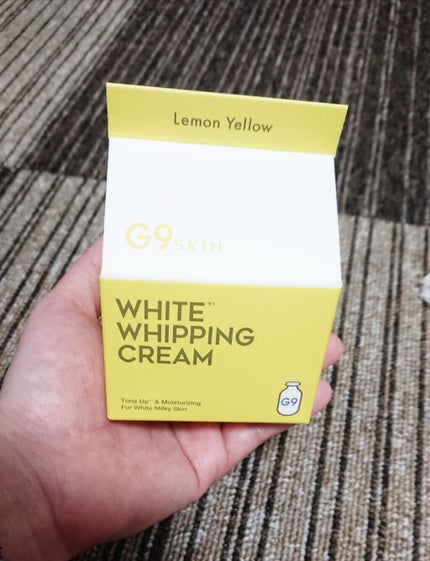 WHITE WHIPPING CREAM(ウユクリーム)/G9SKIN/化粧下地を使ったクチコミ(1枚目)