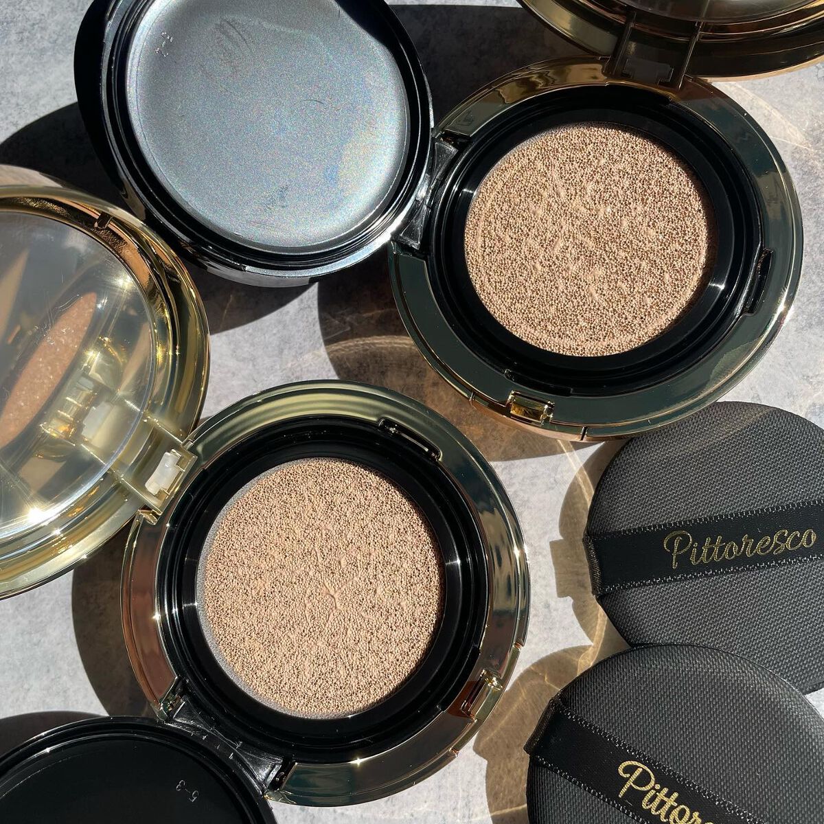 カバーBBクッション(リフィル込)/Pittoresco/クッションファンデーションを使ったクチコミ（3枚目）