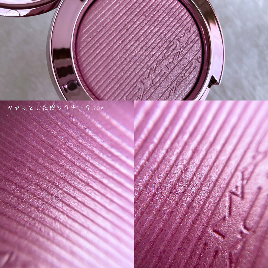 エクストラ ディメンション ブラッシュ M·A·C BLACK CHERRY/M・A・C/パウダーチークを使ったクチコミ(3枚目)