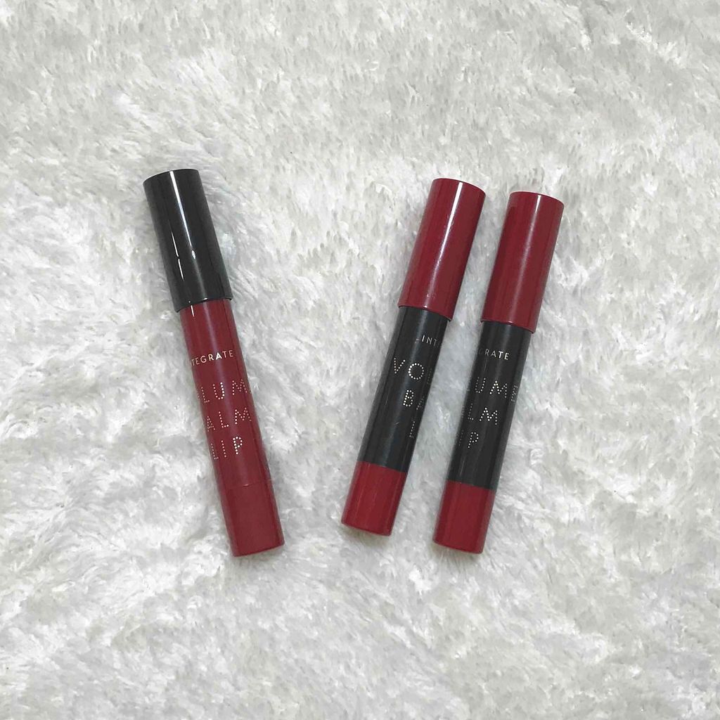 ボリュームバームリップ N/インテグレート/口紅を使ったクチコミ(1枚目)