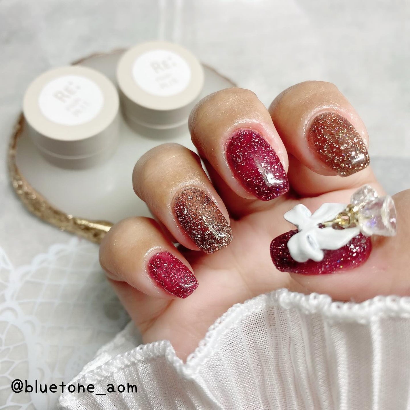 Burst Flash gel/Beach/ジェルネイルを使ったクチコミ(1枚目)