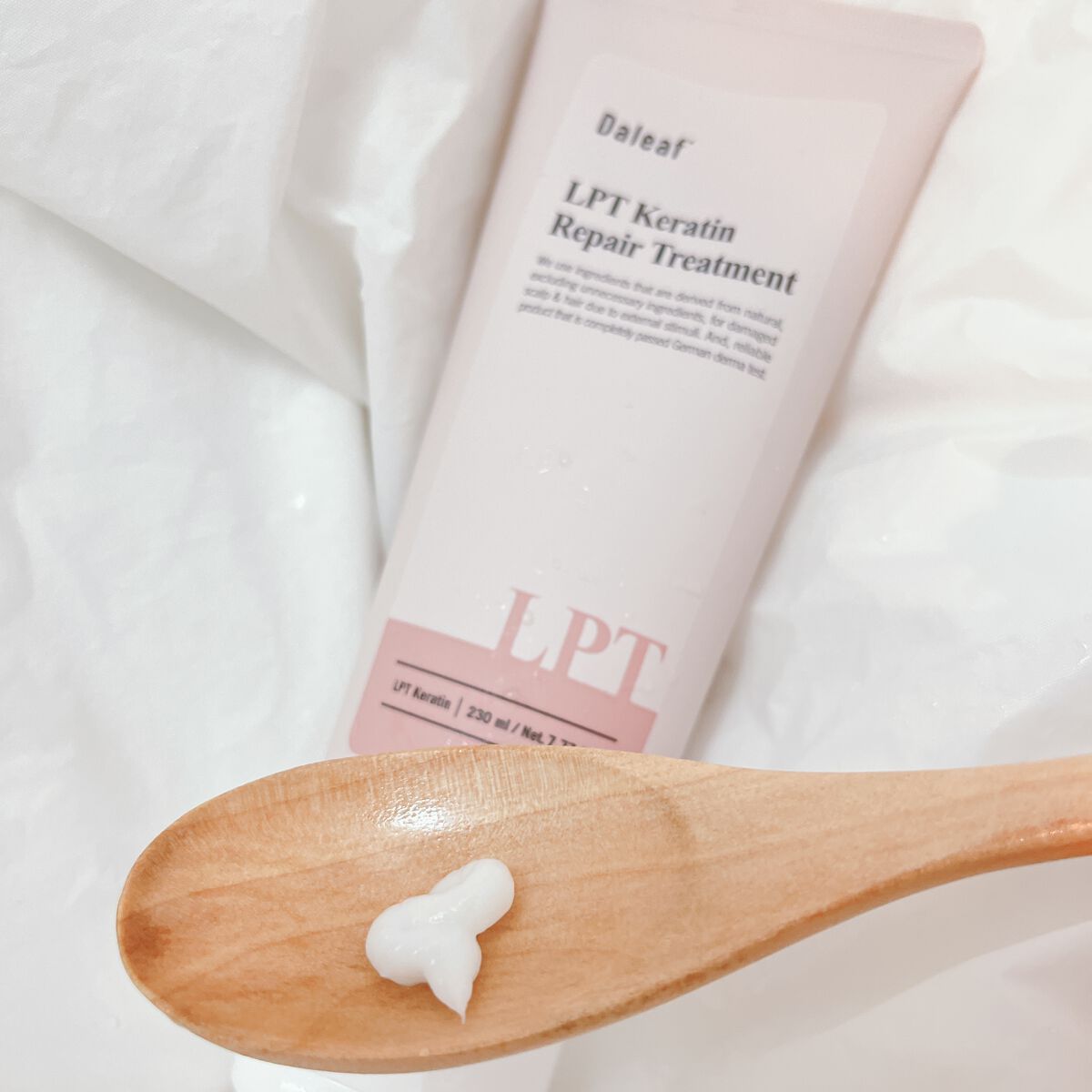 LPTケラチンリペアトリートメント/Daleaf/洗い流すヘアトリートメントを使ったクチコミ(3枚目)