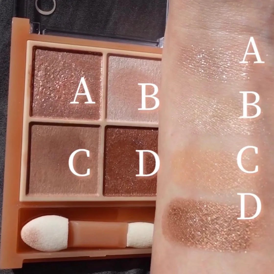 ベージュトーンアイシャドウ/CEZANNE/アイシャドウパレットを使ったクチコミ(4枚目)