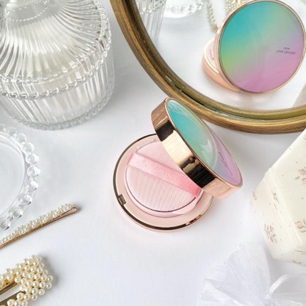 ピンクティーツリーカバークッション/APLIN/クッションファンデーションを使ったクチコミ(1枚目)