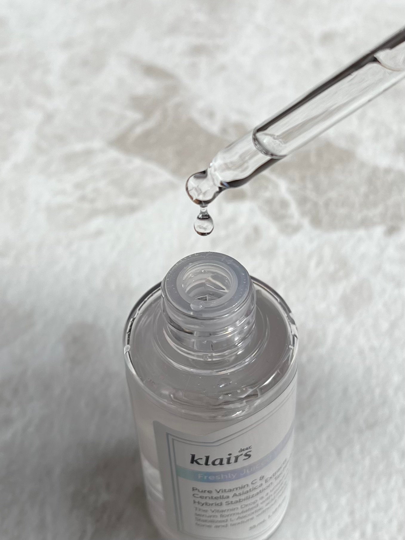 フレッシュリージュースドビタミンドロップ(35ml)/Klairs/美容液を使ったクチコミ(2枚目)