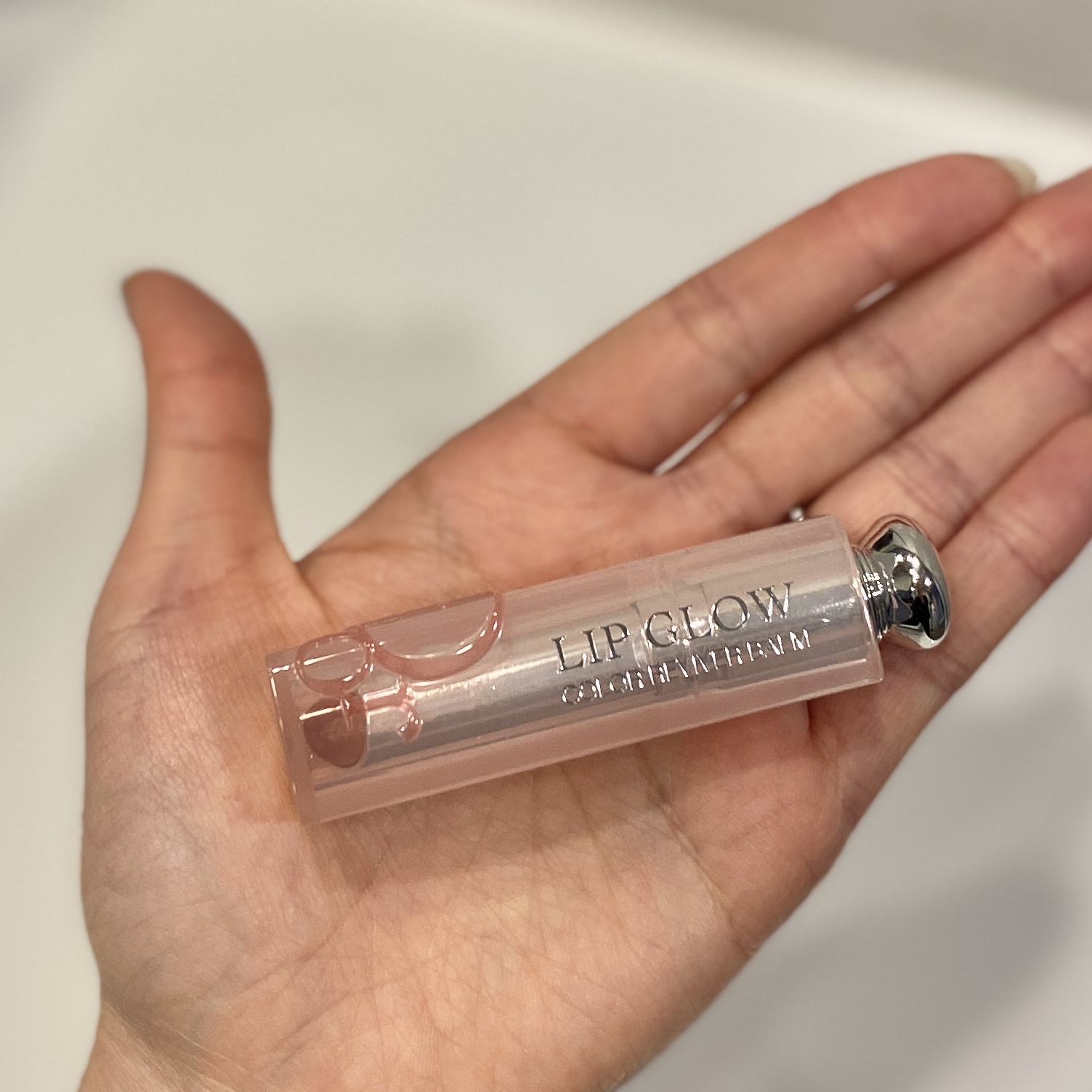 ディオール アディクト リップ グロウ 012 ローズウッド/Dior/リップバームを使ったクチコミ（3枚目）