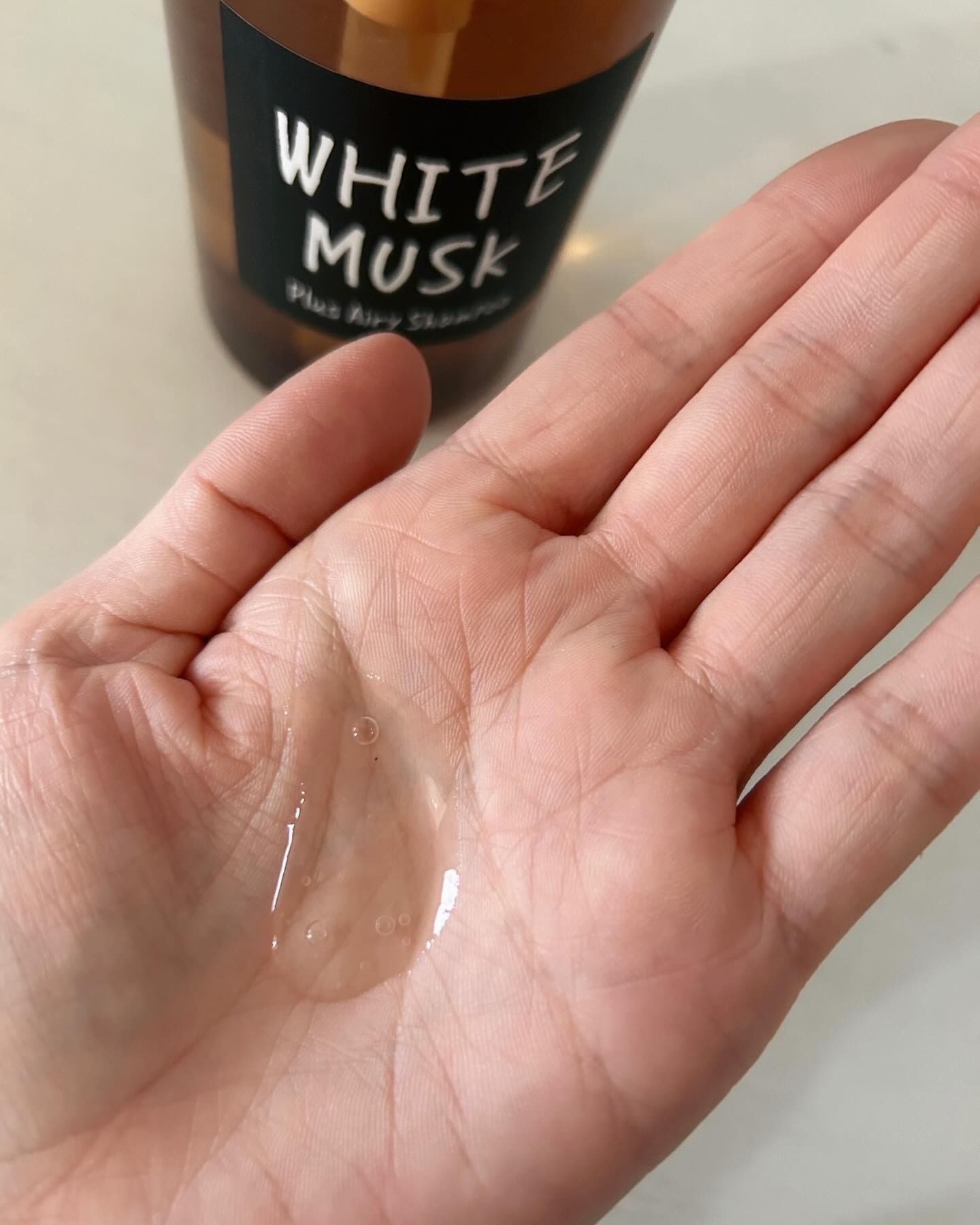 ホワイトムスク シャンプー／コンディショナー シャンプーボトル（480ml）/John's Blend/市販シャンプーを使ったクチコミ（3枚目）