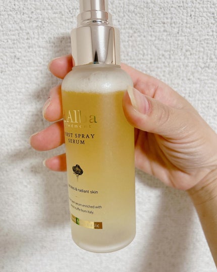 ダルバ ホワイトトリュフファーストスプレーセラム/ダルバ/ミスト状化粧水を使ったクチコミ(5枚目)