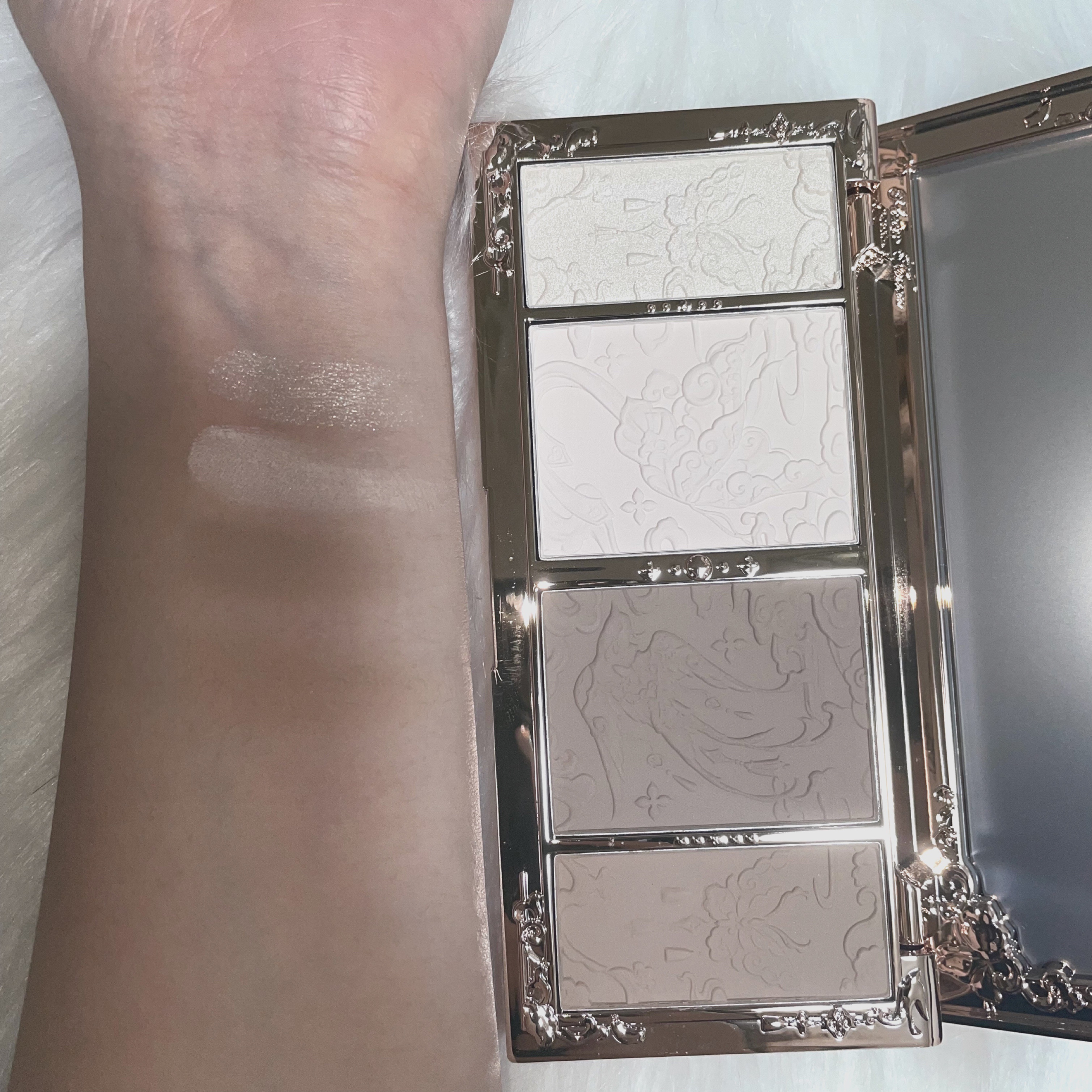 胡蝶雲肩 シェーディングパレット/FlowerKnows/シェーディングを使ったクチコミ（2枚目）