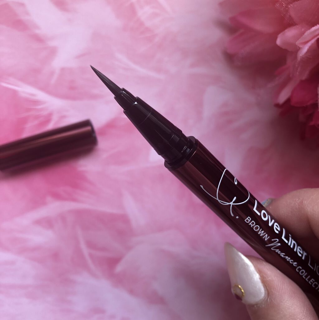 ラブ・ライナー リキッドアイライナー ブラウンニュアンスコレクション/ラブ・ライナー/リキッドアイライナーを使ったクチコミ（3枚目）