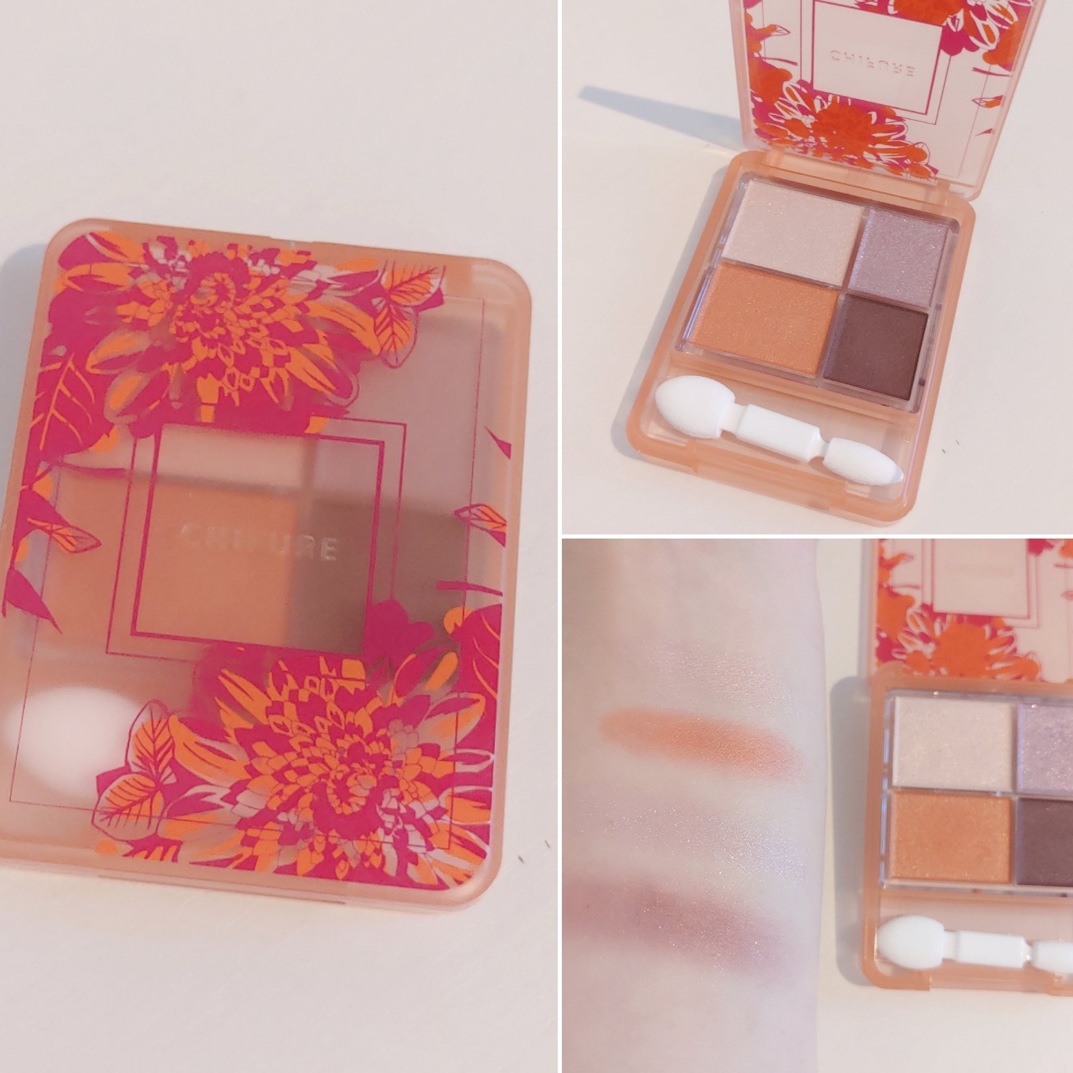 シングルカラーチーク 01ヌードコーラル/aZTK/パウダーチークを使ったクチコミ（3枚目）