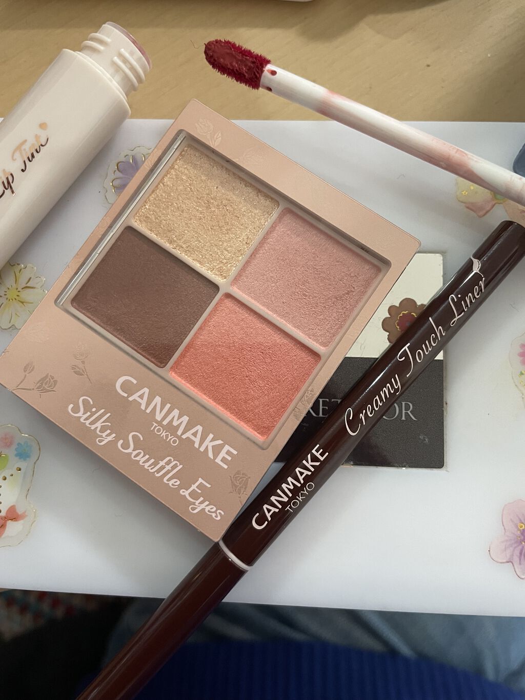 ジューシーリップティント/キャンメイク/口紅を使ったクチコミ（1枚目）