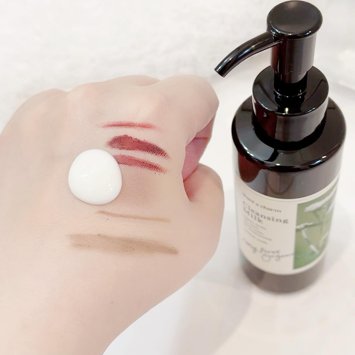 クレンジングミルク/chant a charm /ミルククレンジングを使ったクチコミ(3枚目)