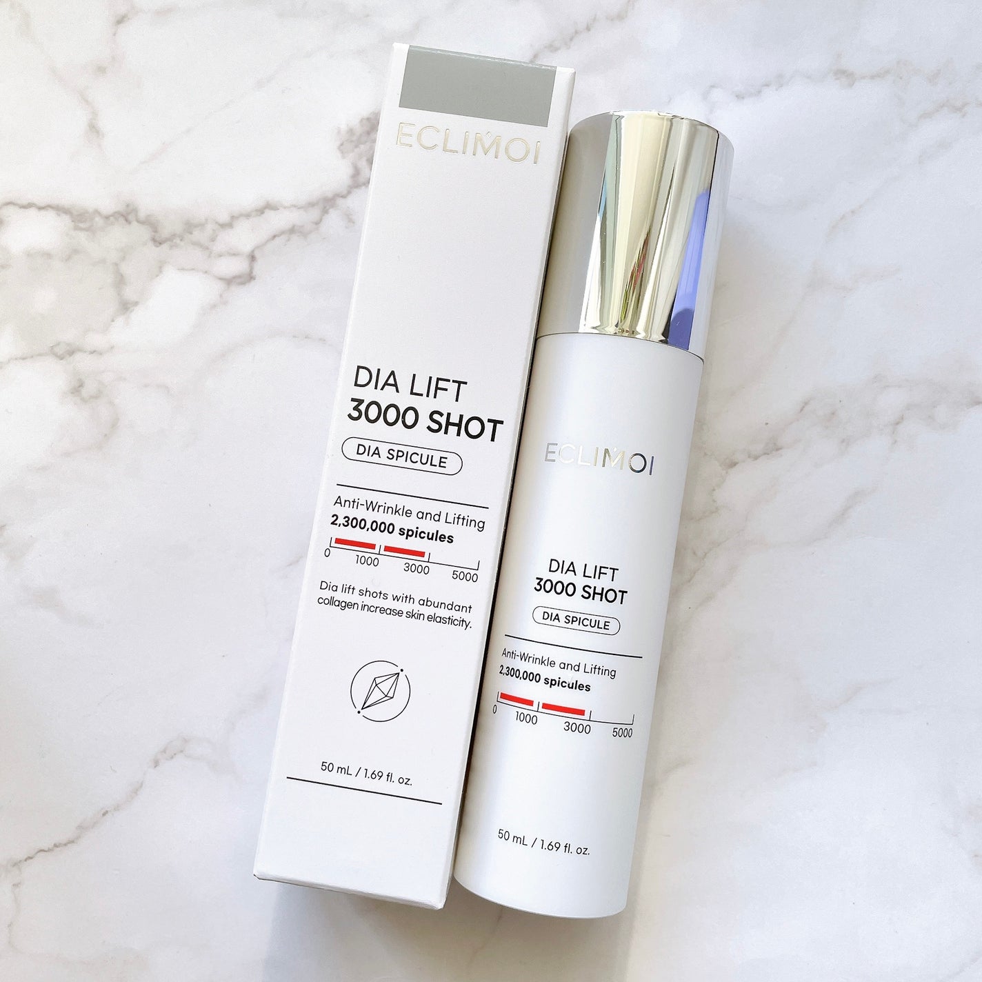 ダイヤリフト3000ショット/ECLIMOI/フェイスクリームを使ったクチコミ(2枚目)