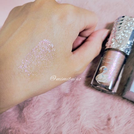 フラワーノーズ スワンバレエシリーズ リキッドアイシャドウ/FlowerKnows/リキッドアイシャドウを使ったクチコミ(4枚目)