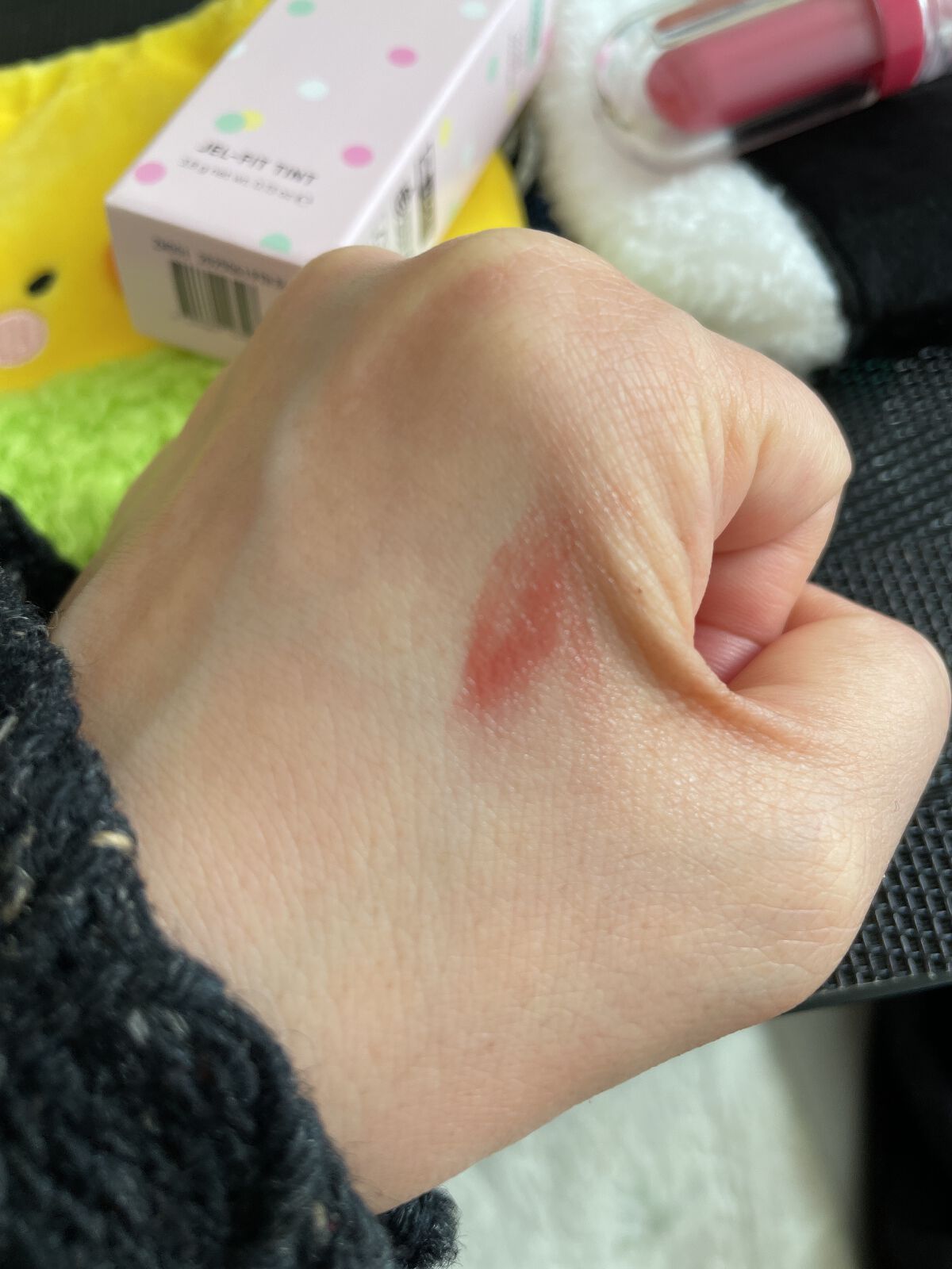 ジェルフィットティント/AMUSE/リップティントを使ったクチコミ(3枚目)