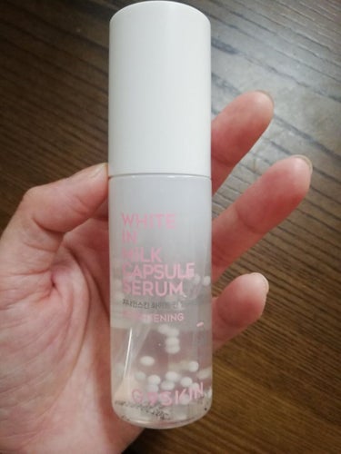 White In Milk Capsule Serum/G9SKIN/美容液を使ったクチコミ（2枚目）