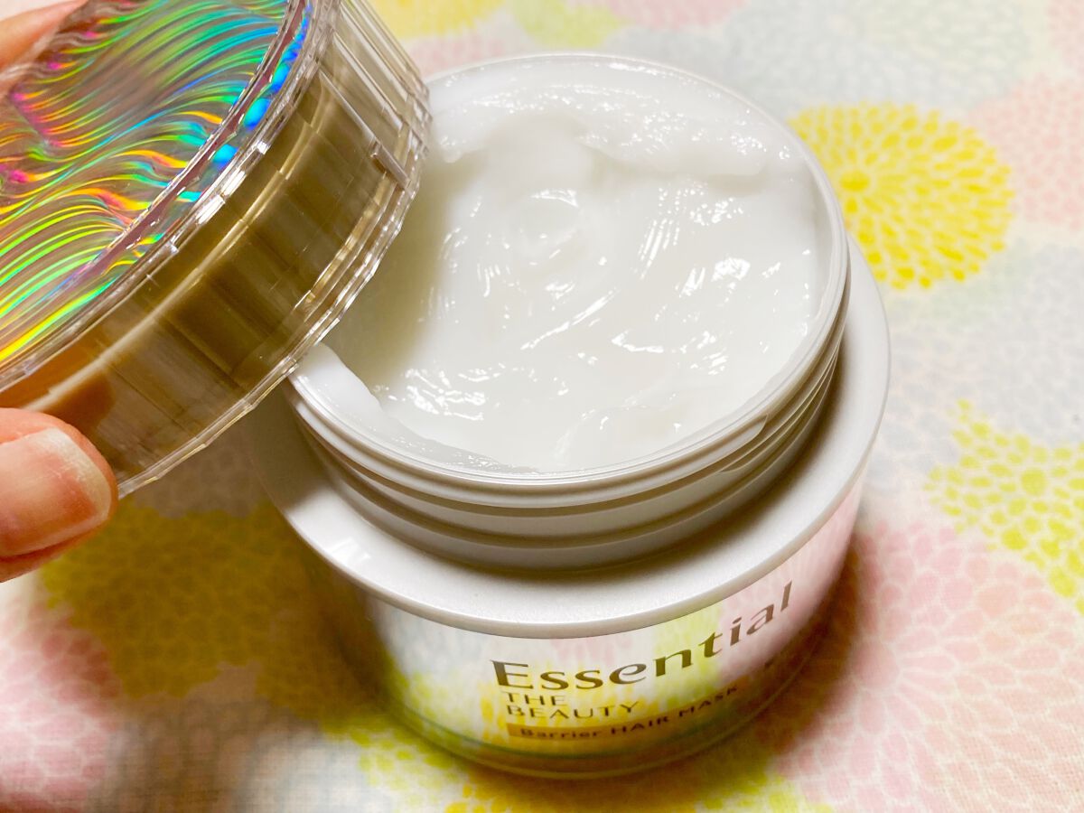 Essential THE BEAUTY 髪のキメ美容バリアヘアマスク/エッセンシャル/ヘアマスク・ヘアパックを使ったクチコミ(3枚目)