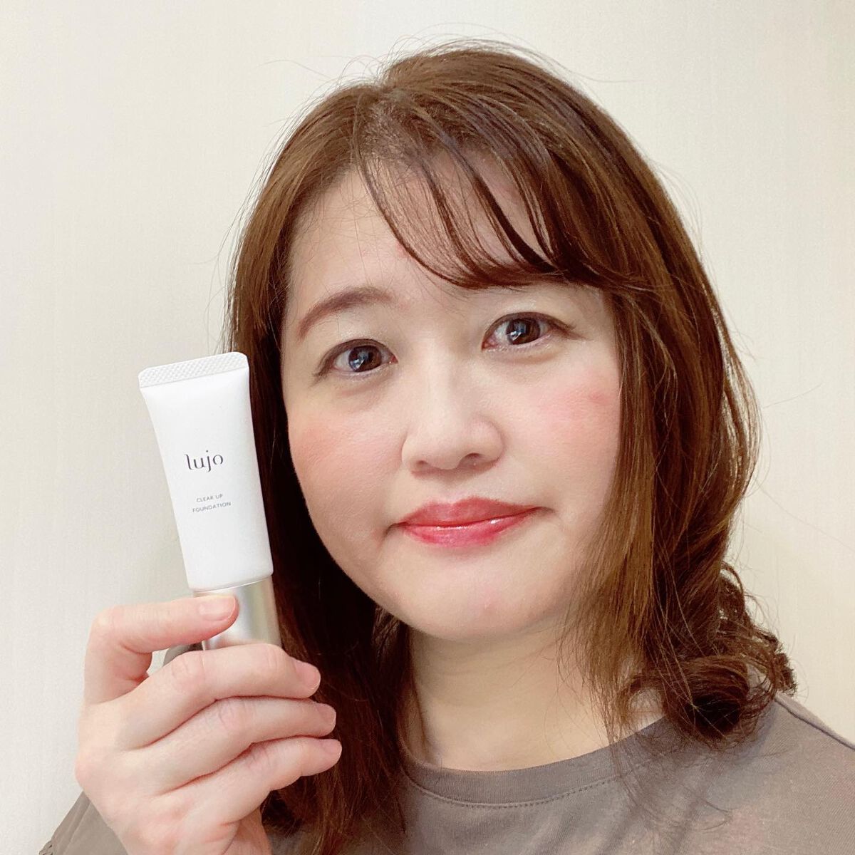 クリアアップ ファンデーション/lujo/クリーム・エマルジョンファンデーションを使ったクチコミ(5枚目)