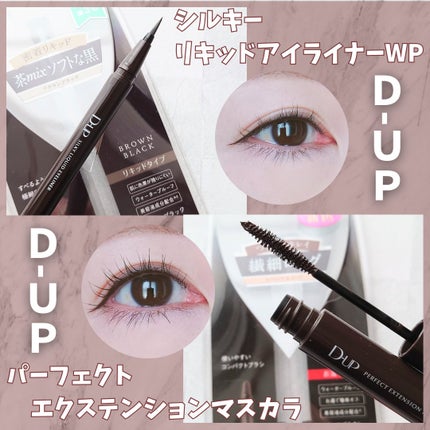 パーフェクトエクステンション マスカラ/D-UP/マスカラを使ったクチコミ(1枚目)