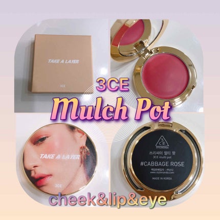 3CE TAKE A LAYER MULTI POT/3CE/ジェル・クリームチークを使ったクチコミ(1枚目)