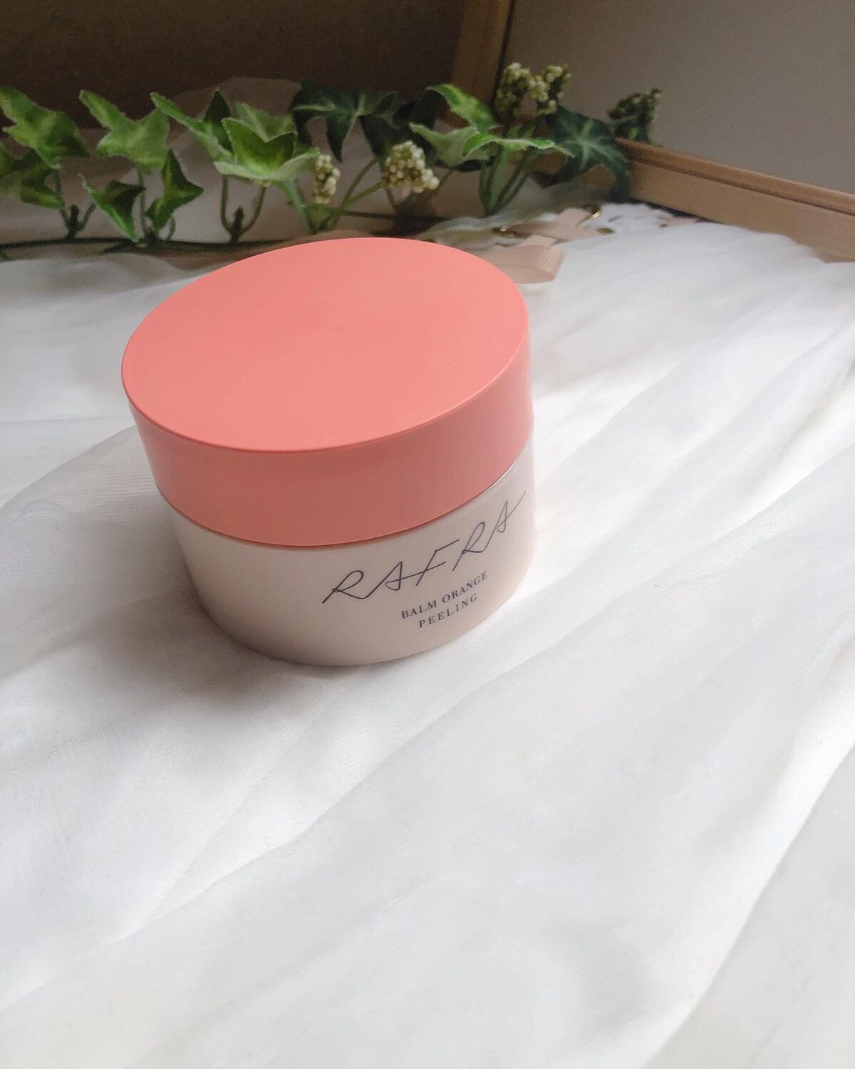 バームオレンジ ピーリング/RAFRA/クレンジングバームを使ったクチコミ(6枚目)