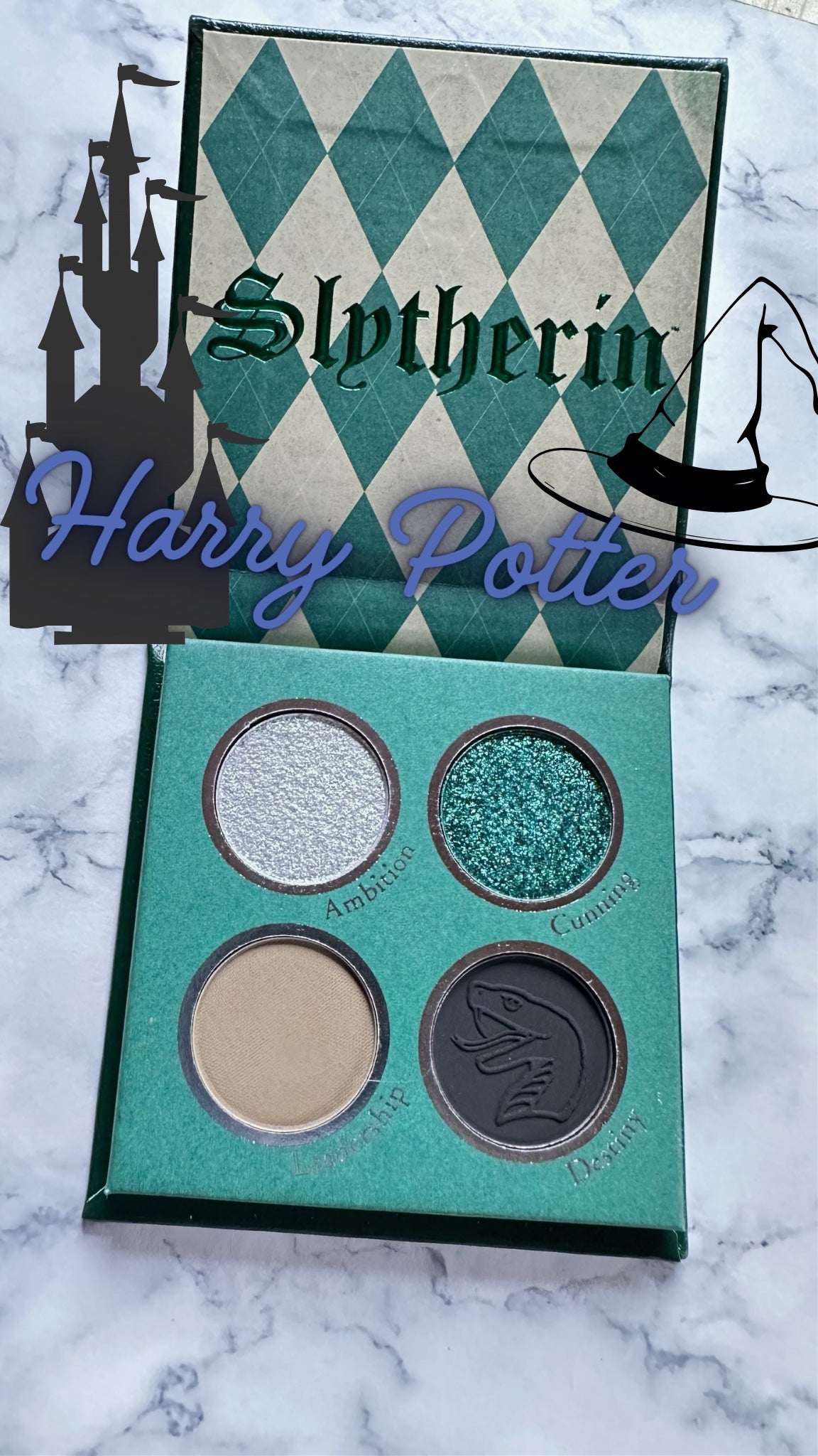 ハリーポッター ホグワーツの家パレット/SHEGLAM/アイシャドウパレットを使ったクチコミ(1枚目)