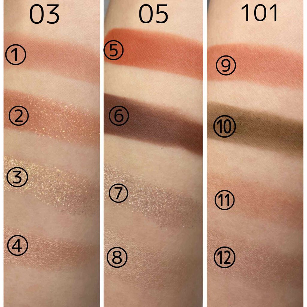 THE アイパレR/b idol/アイシャドウパレットを使ったクチコミ(3枚目)