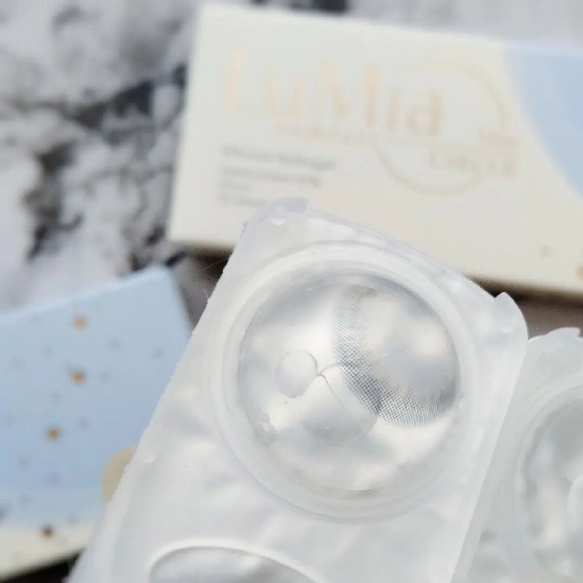 LuMia comfort 1day CIRCLE ルースブラック/LuMia/ワンデー（１DAY）カラコンを使ったクチコミ（2枚目）