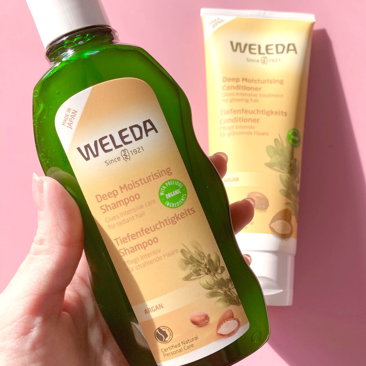 アルガン ヘアシャンプー／ヘアコンディショナー コンディショナー/WELEDA/市販シャンプーを使ったクチコミ（3枚目）