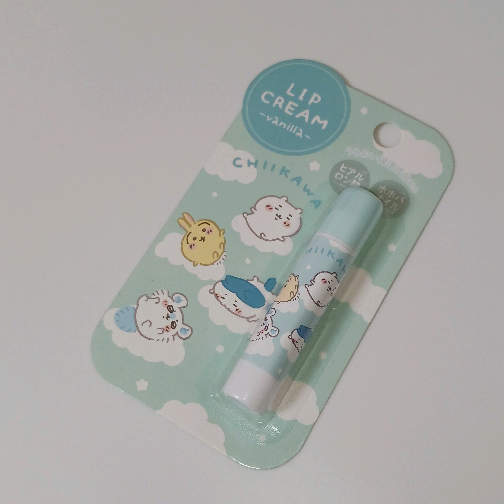 CWリップクリーム<ちいかわALL> バニラの香り/SHOBIDO/リップクリームを使ったクチコミ（1枚目）