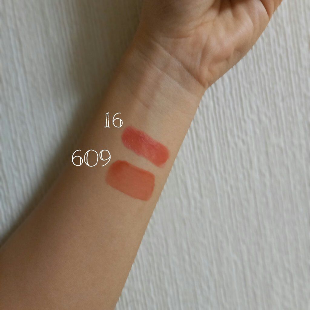 ルージュ ヴォリュプテ シャイン/YVES SAINT LAURENT BEAUTE/口紅を使ったクチコミ（2枚目）