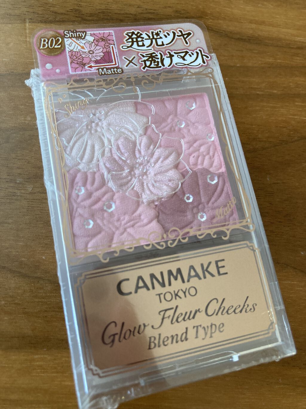 グロウフルールチークス（ブレンドタイプ）/キャンメイク/パウダーチークを使ったクチコミ（1枚目）