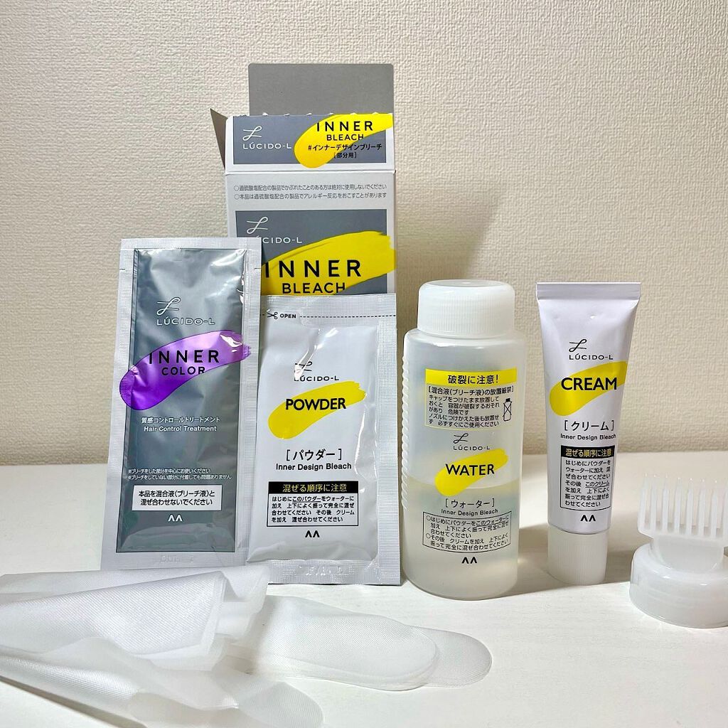 インナーカラートリートメント/ルシードエル/ヘアカラーを使ったクチコミ（3枚目）