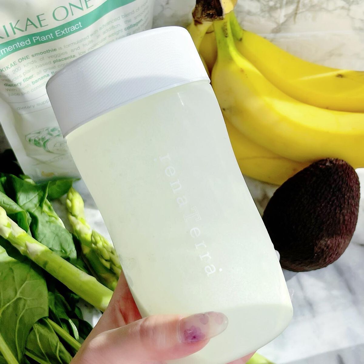 OKIKAE ONE smoothie/renaTerra/ボディサプリメントを使ったクチコミ（3枚目）