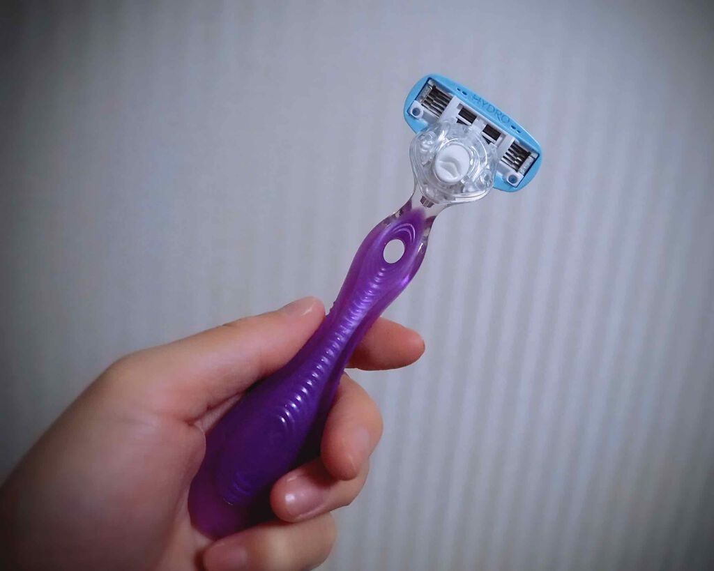 ハイドロシルク ホルダー (刃付き) お試し用/ハイドロシルク/シェーバーを使ったクチコミ(2枚目)