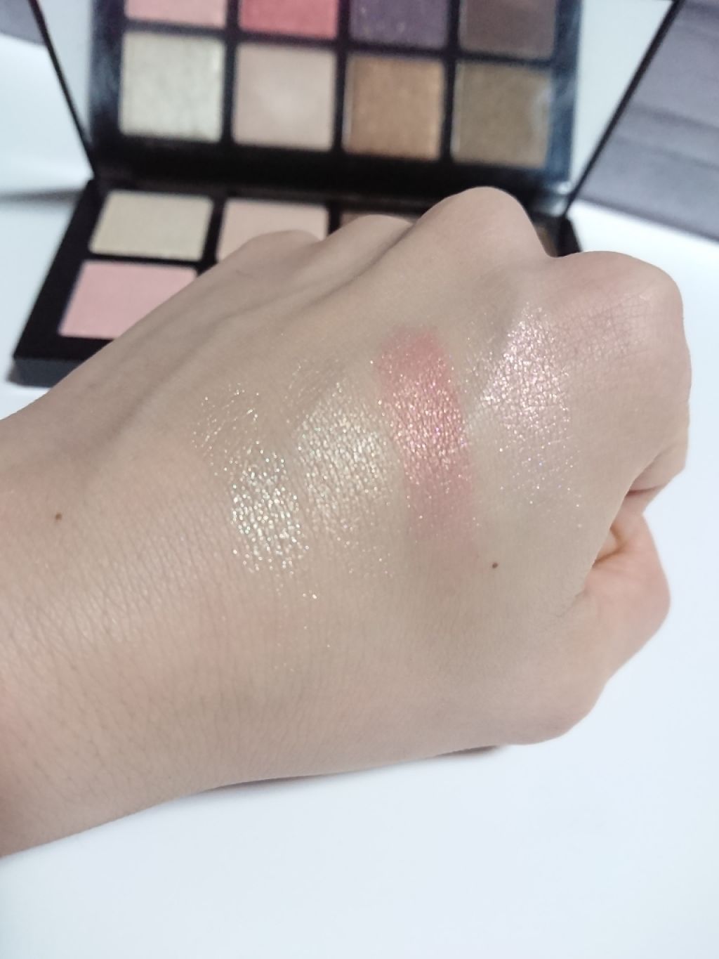シャイン イージーグラムシャドウ パレット/PONY EFFECT/アイシャドウパレットを使ったクチコミ（3枚目）