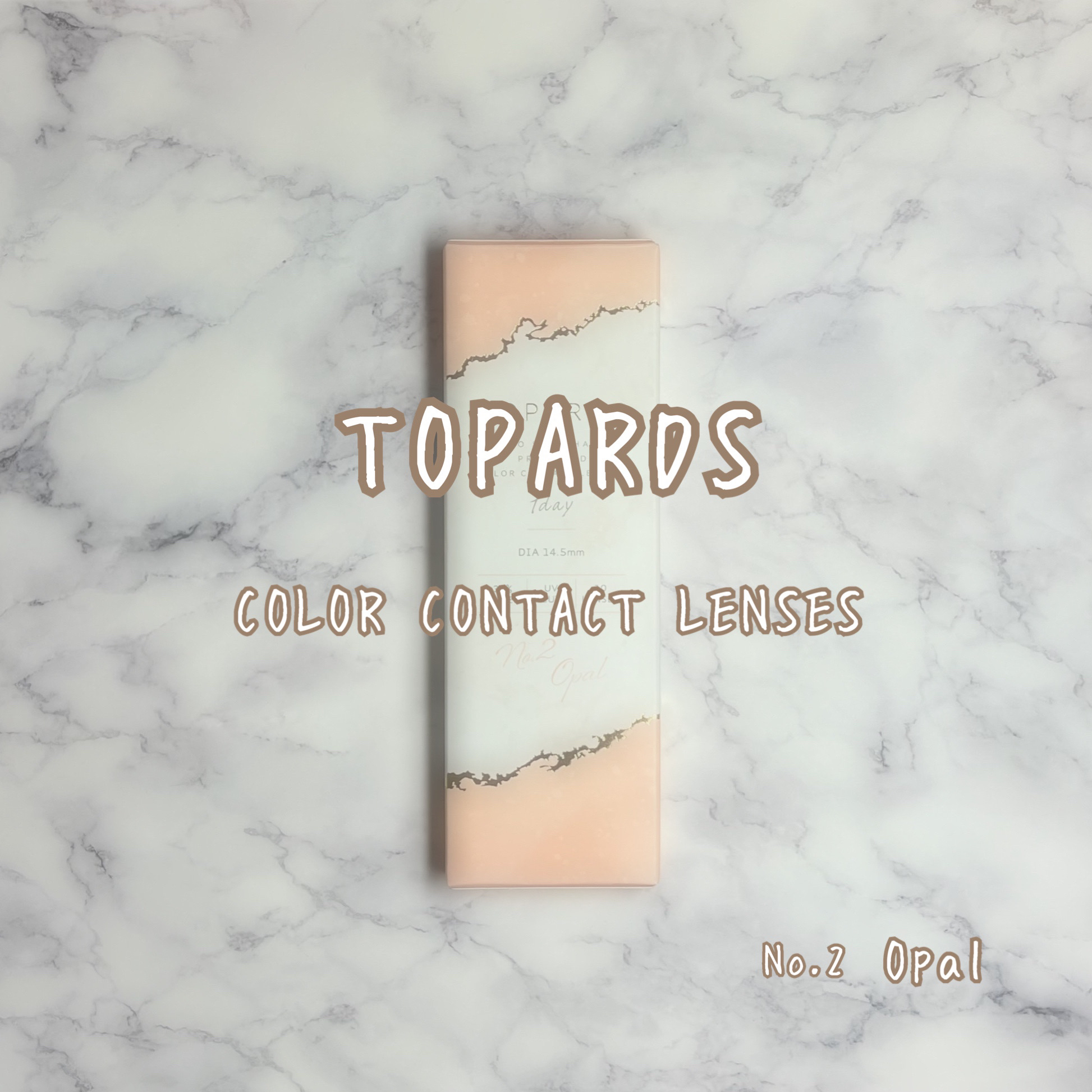 TOPARDS 1day オパール/TOPARDS/ワンデー（１DAY）カラコンを使ったクチコミ（1枚目）