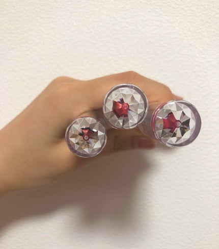 ラスティンググロスリップ/CEZANNE/口紅を使ったクチコミ(4枚目)