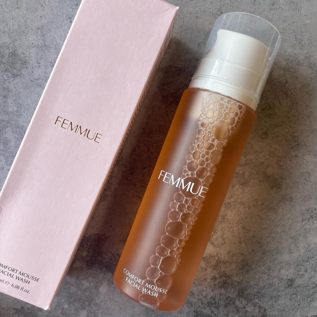 コンフォート ムースウォッシュ/FEMMUE/泡洗顔を使ったクチコミ(2枚目)